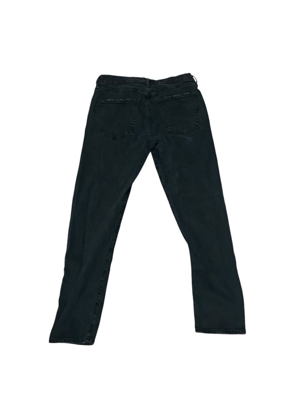 AGOLDE Los Angeles Women’s Black Straight-Leg Denim Jeans - Picture 4 of 5